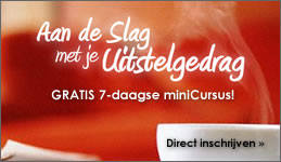 Uitstelgedrag miniCursus: Schrijf je gratis in!